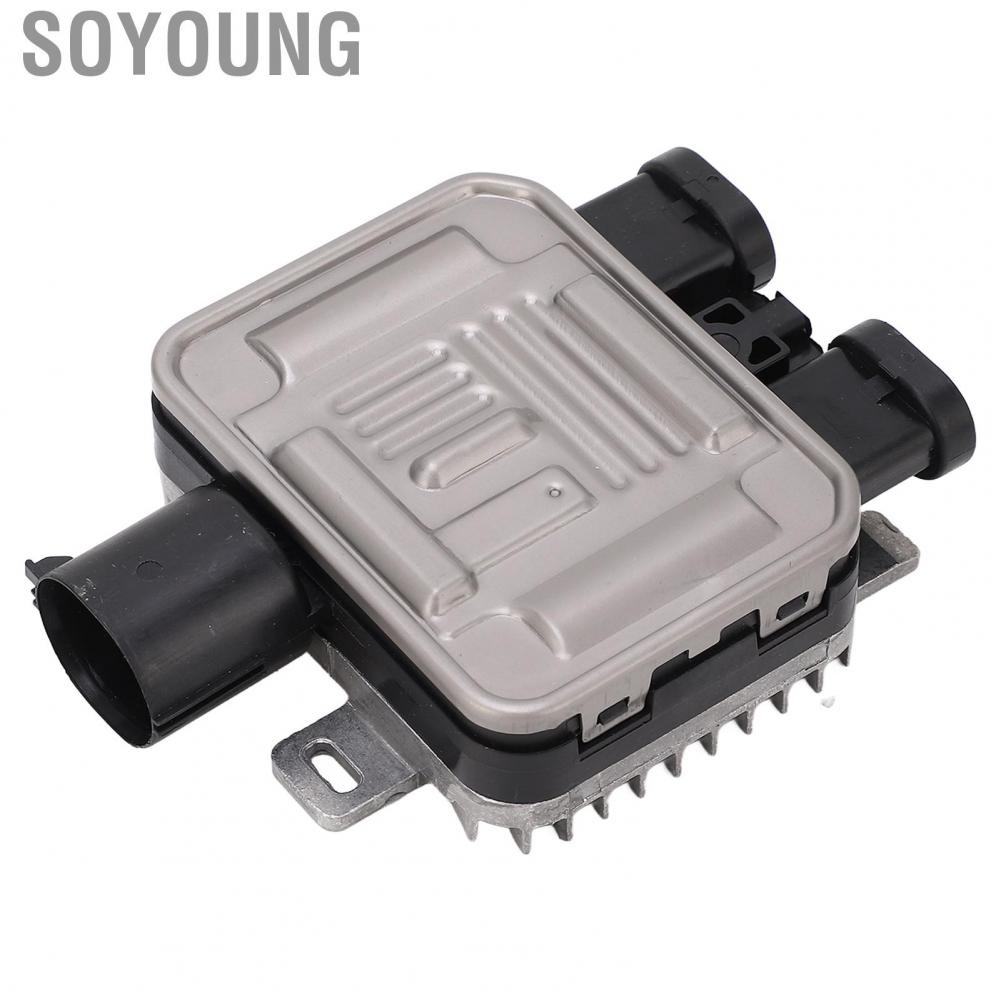 Soyoung Relay Radiator Control Module  Cooling Fan Unit 31305106 Easy To Install Durable Perfect Match High Performance Metal for Vehicle