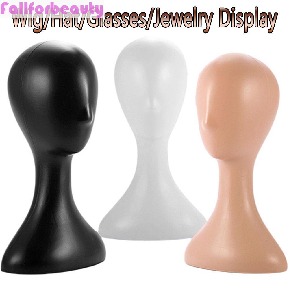 Đầu Người Trưng Bày Tóc Giả / Mắt Kính / Nón Bằng Nhựa Dành Cho Nữ