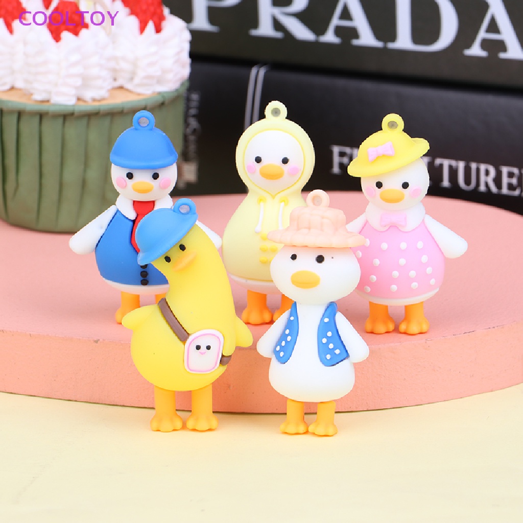 Thú Nhồi Bông Silicone Hình Vịt Con Đáng Yêu Cho Cặp Đôi