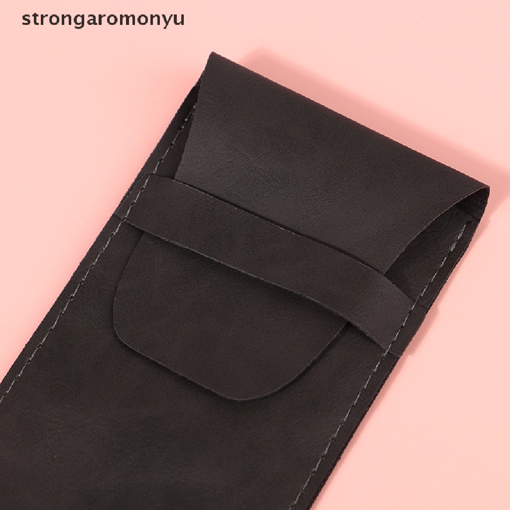 Túi Đựng Bút Bằng Da PU Phong Cách Cổ Điển Tiện Dụng Cho Đi Học / Du Lịch