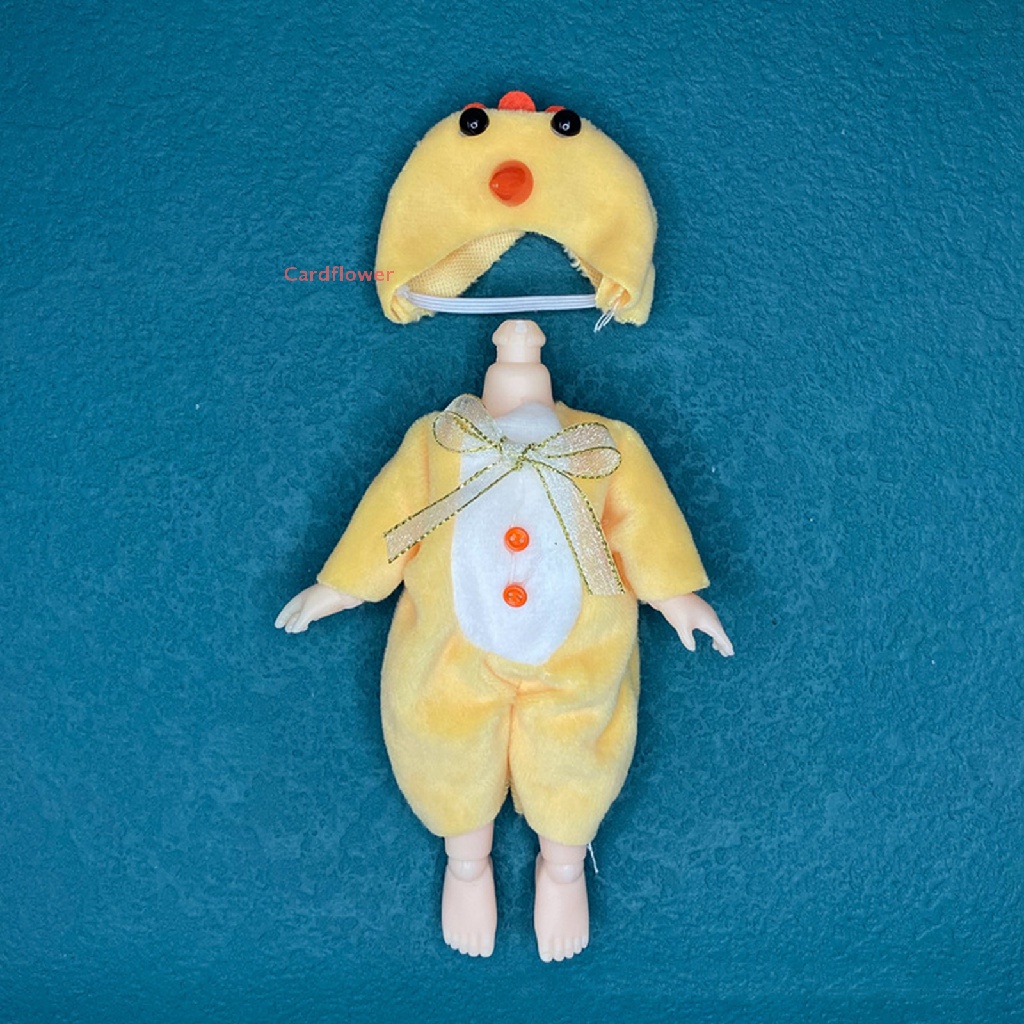 Búp Bê BJD 16CM Kèm Băng Đô Xinh Xắn Mới