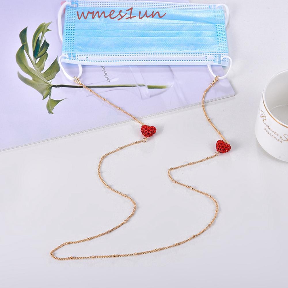 Dây Đeo Mắt Kính WMES15H Bằng Kim Loại Chống Thất Lạc|Dây Đeo Khẩu Trang Bằng Hợp Kim Đồng Chất Lượng