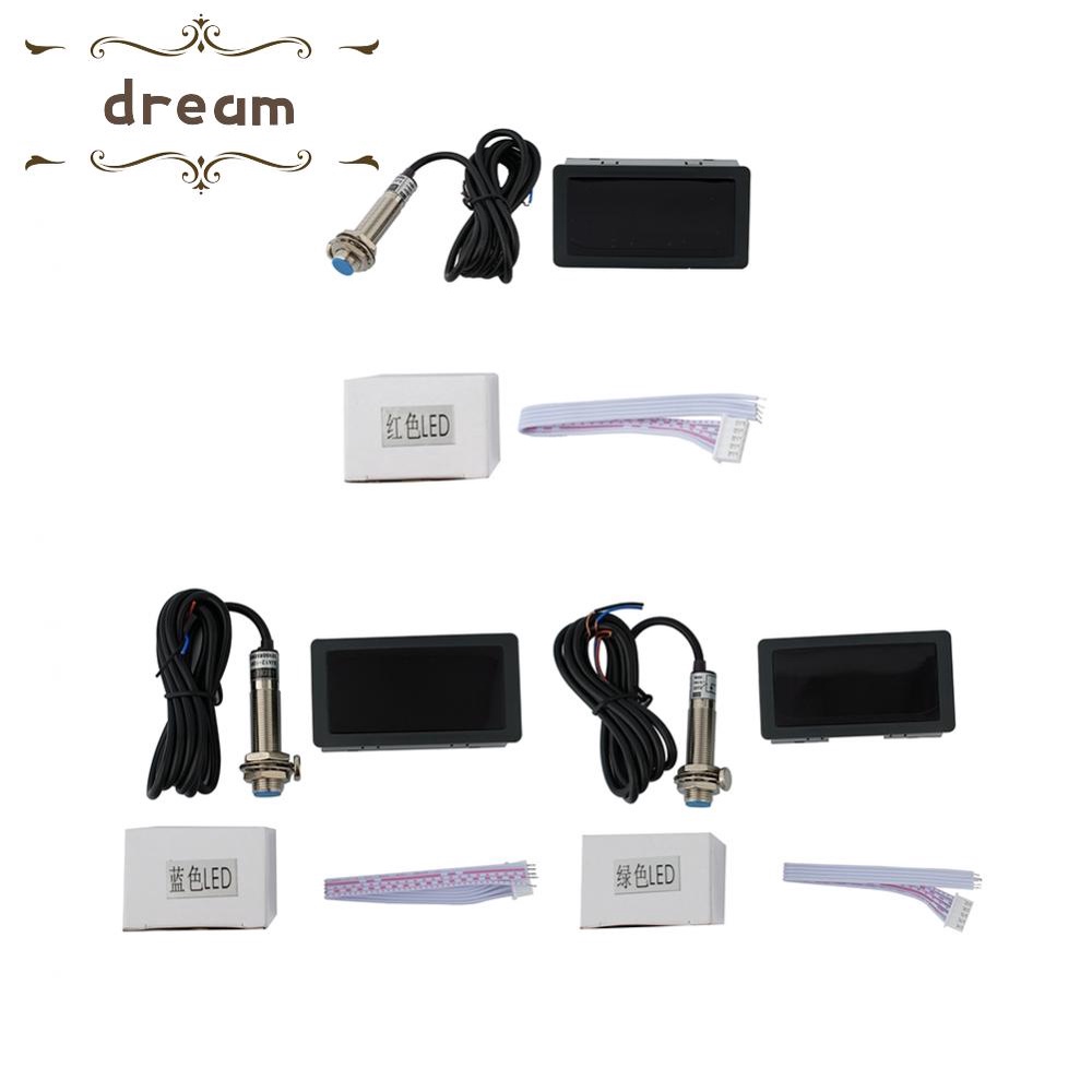 【DREAMLIFE】LED Tachometer Measuring Non-Contact Tachometer 50 ~ 500 Mm LCD Display