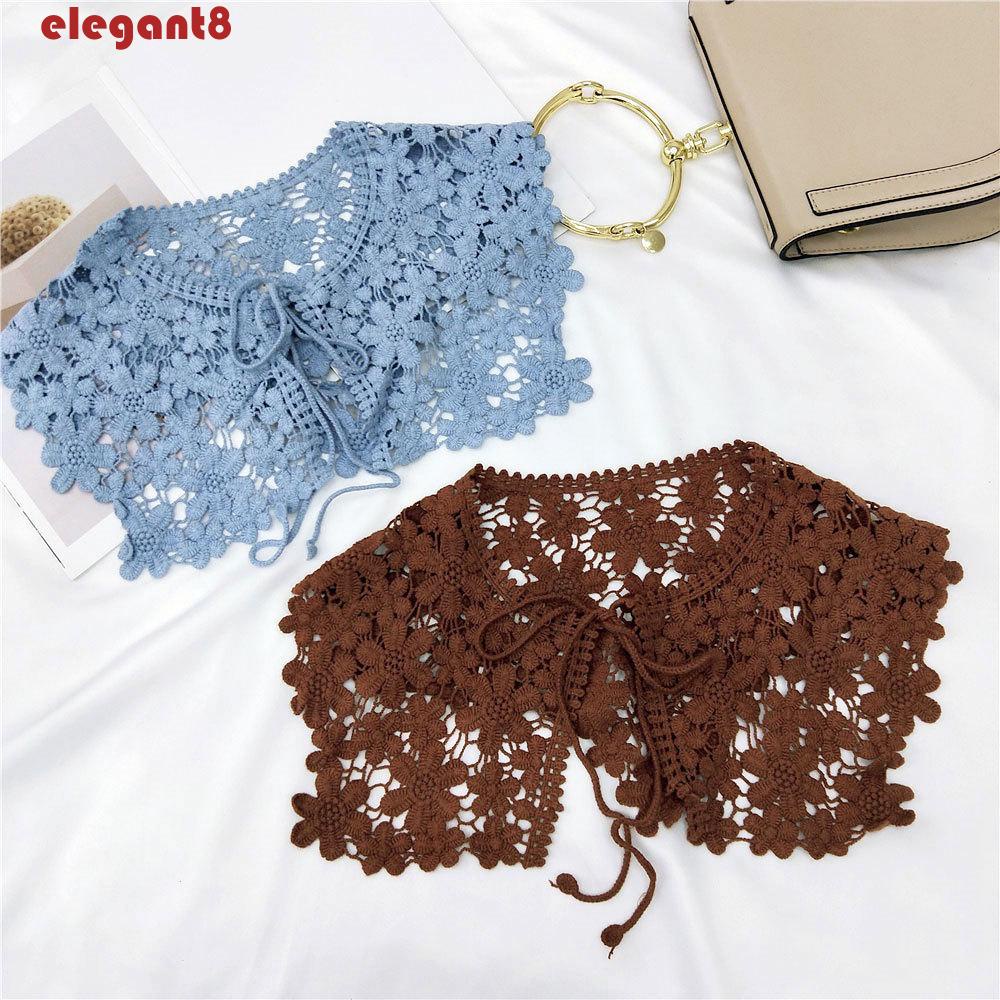 Cổ Áo Sơ Mi Giả Thêu Họa Tiết Thời Trang Tinh Tế Cho Nữ