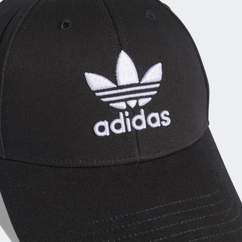 Adidas Phong cách sống Mũ Bóng Chày Ba Lá Unisex Đen EC3603