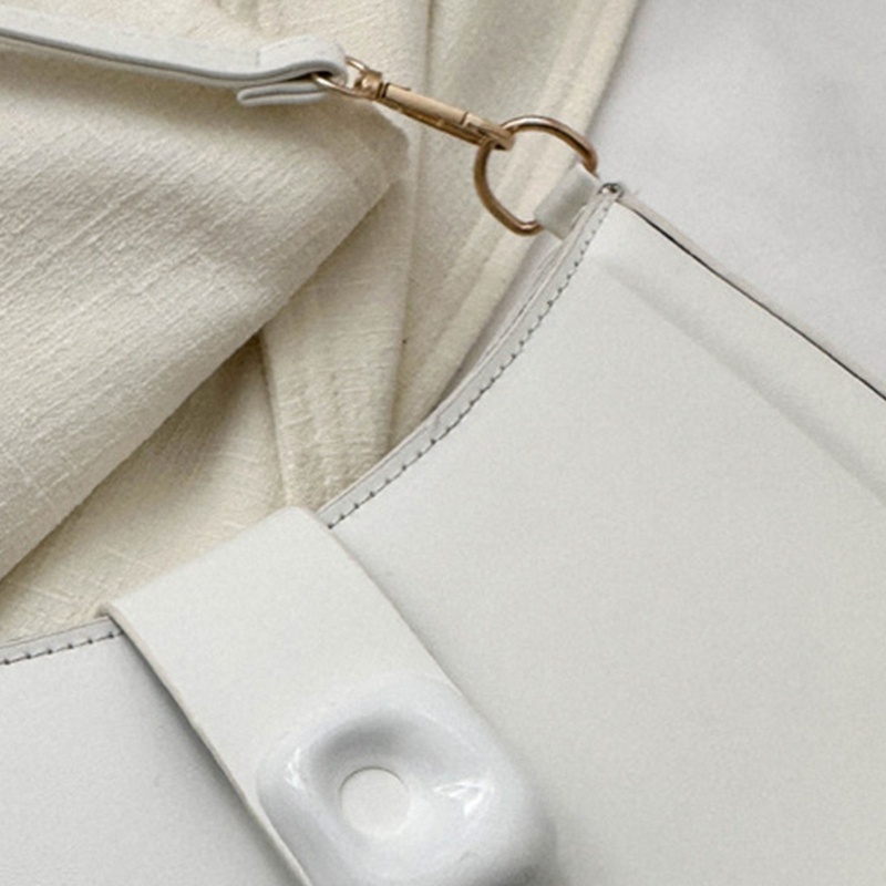 Túi Đeo Chéo Da PU Màu Trơn Thời Trang Cho Nữ