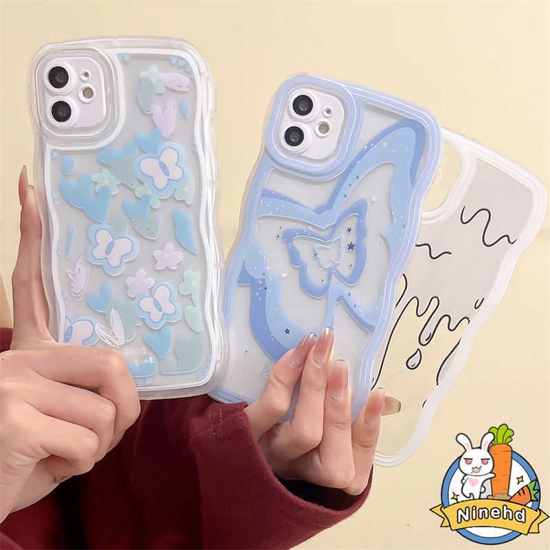 Ốp Điện Thoại Hình Bướm Cho Huawei Y9 Prime 2019 Nova 7i Nova 9 7 SE Pro Nova Y90 Y70 Plus 5T 4e 3i 3e Y7A Y9s P30 Lite Honor 8X