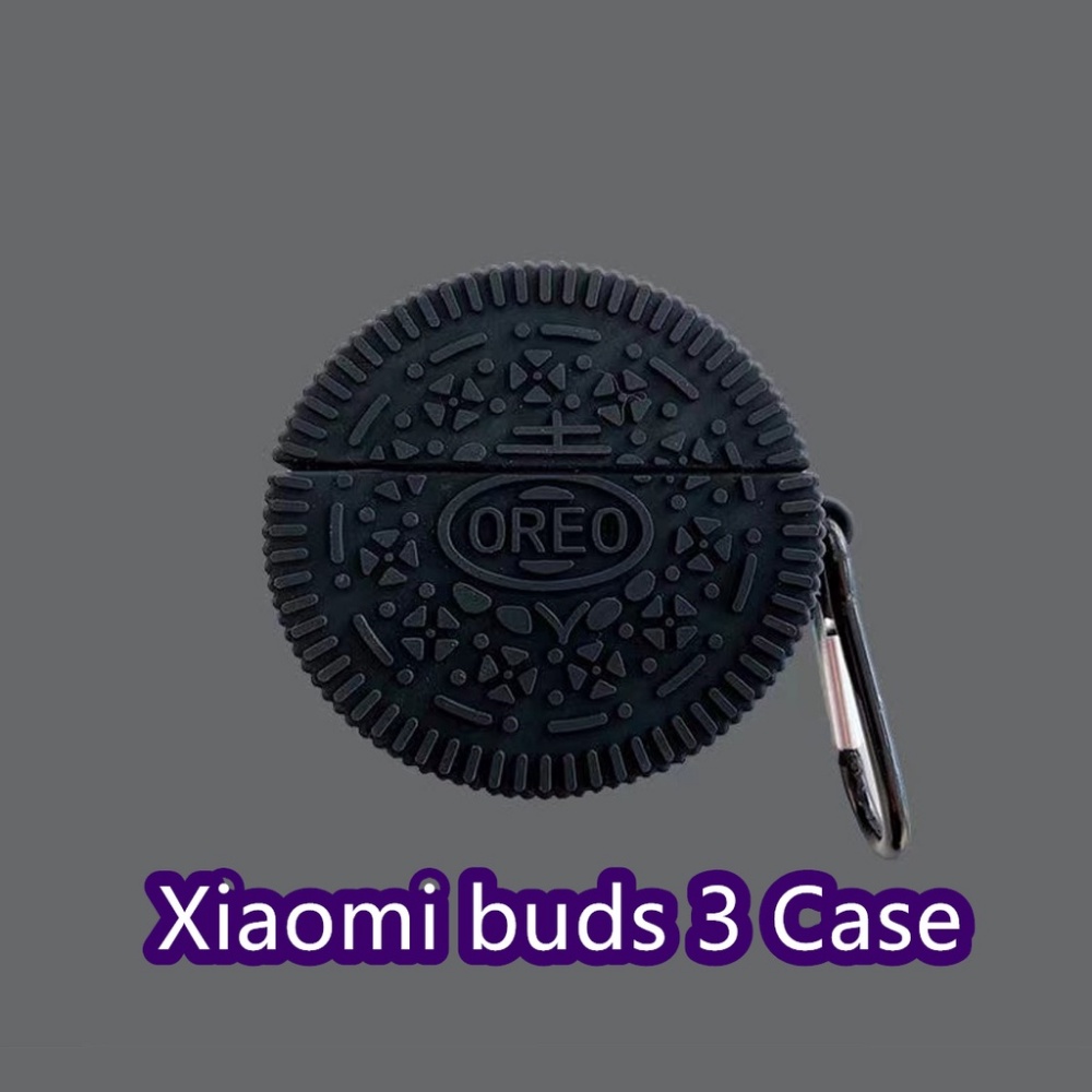 Vỏ Bảo Vệ Hộp Sạc Tai Nghe Xiaomi Buds 3 Màu Trơn Kiểu Hoạt Hình Dễ Thương
