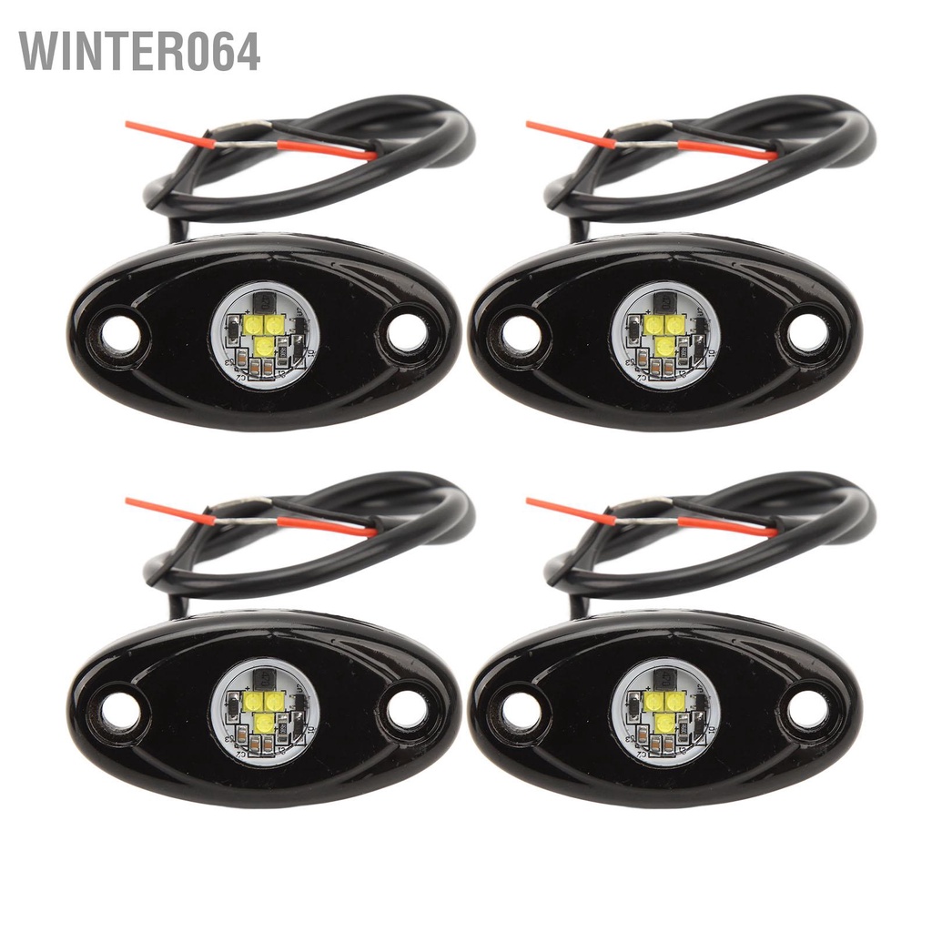 Bộ 4 Đèn Led 9 Sang 32V 9W Ánh Sáng Trắng Cao Cấp Cho Xe Hơi / Tàu Thuyền