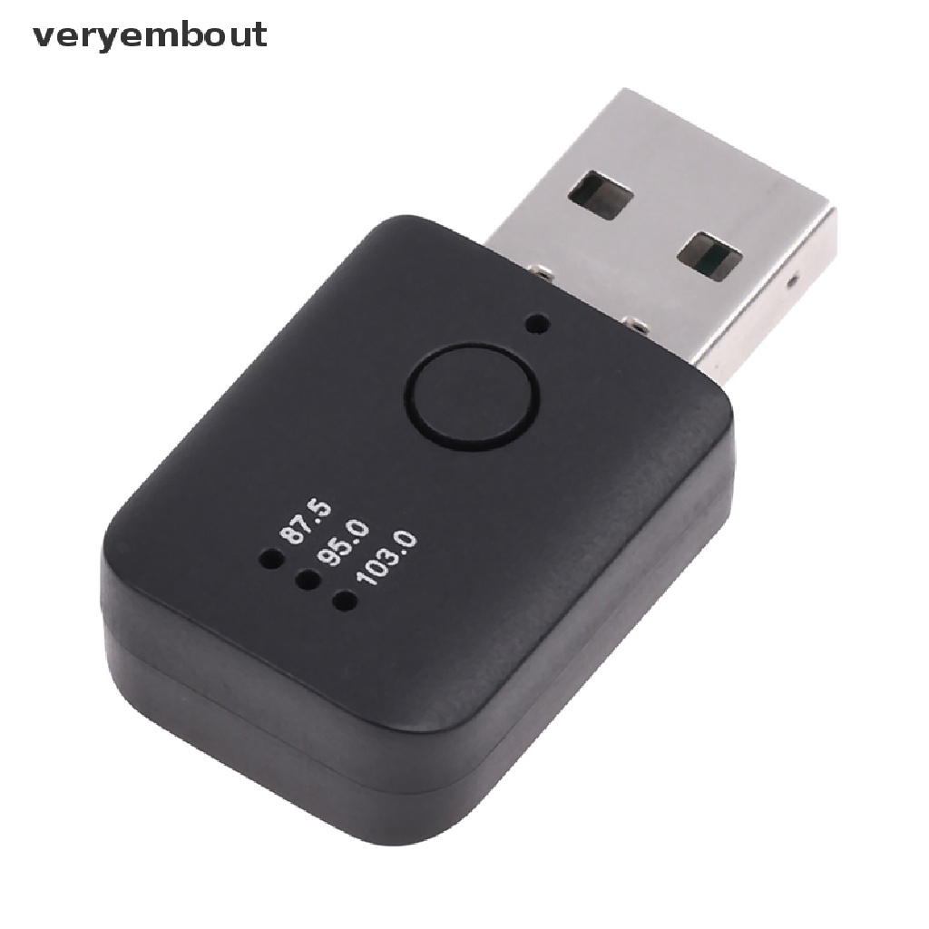 Usb Nhận Tín Hiệu FM Bluetooth 5.1 Cho Điện Thoại Di Động Và Xe Hơi