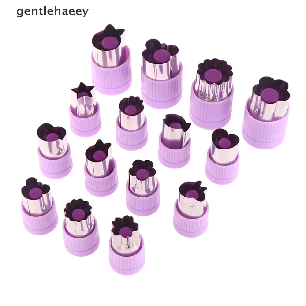 1 Dụng Cụ Cắt Bánh Quy Nhiều Hình Dạng Bằng Kim Loại