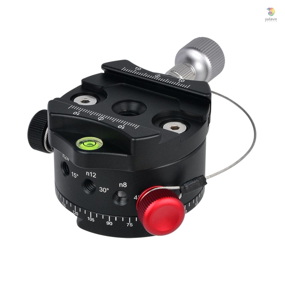 ANDOER Gậy Ba Chân Đầu Bi yula) Và DH-60 Pan Xoay Tròn Bằng Hợp Kim Nhôm Max Máy Ảnh 3Lbs 3Lbs Chuyên Dụng Chất Lượng Cao