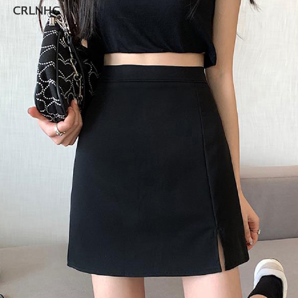 Yuan Chân Váy Màu Trơn Dáng Ôm Thời Trang Đường Phố Thanh Lịch Đơn Giản Dễ Phối Đồ Hàng Ngày Faldas TH