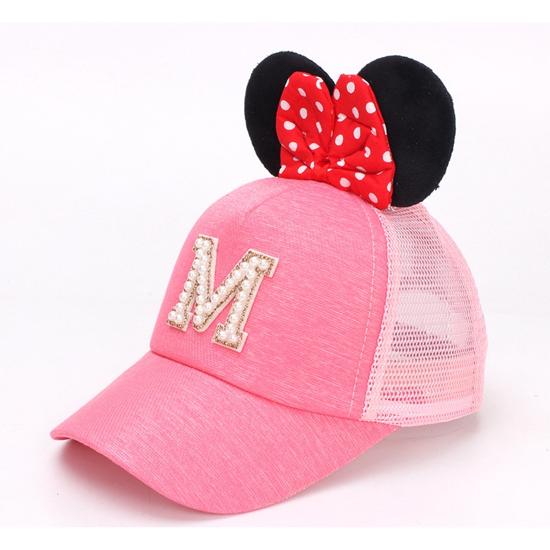 Mũ Lưỡi Trai Hình Chuột Minnie Xinh Xắn Cho Bé