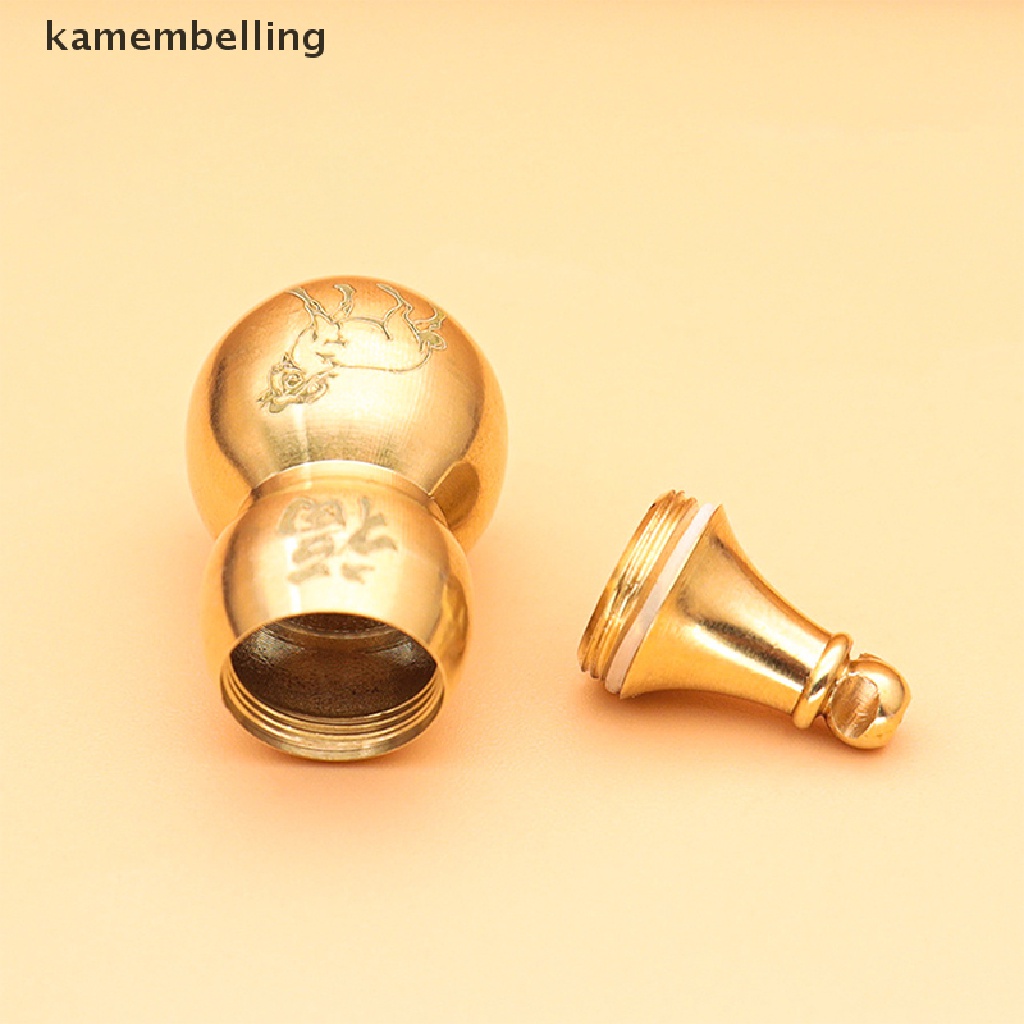 Kamembelling Móc Khóa Hình Bầu Hồ Lô Trung Hoa Rỗng Treo Trang Trí Nhà Cửa May Mắn EN