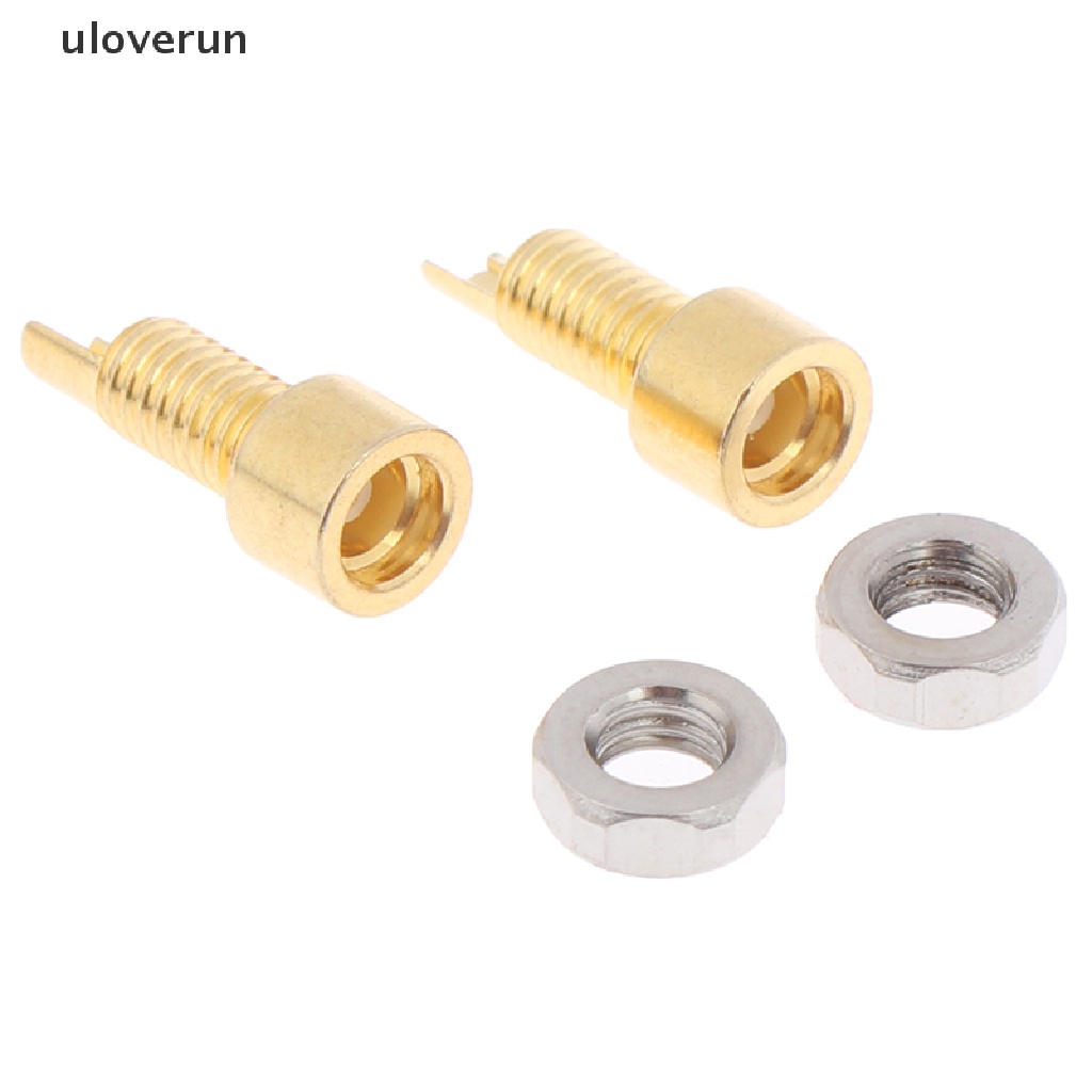 1 Cặp Jack Nối Dây Điện Bằng Đồng Nguyên Chất Mạ Vàng MMCX Female vn