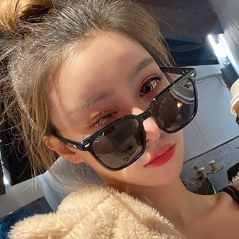 Kính Mát Gọng Vuông Thời Trang Mới Cho Nam Nữ Màu Sắc