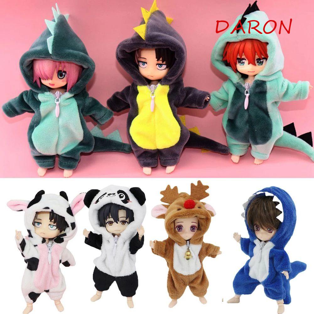Bộ Áo Liền Quần Hoạt Hình Cho Búp Bê Tỉ Lệ 1 / 12 BJD Obitsu 11 Ob11