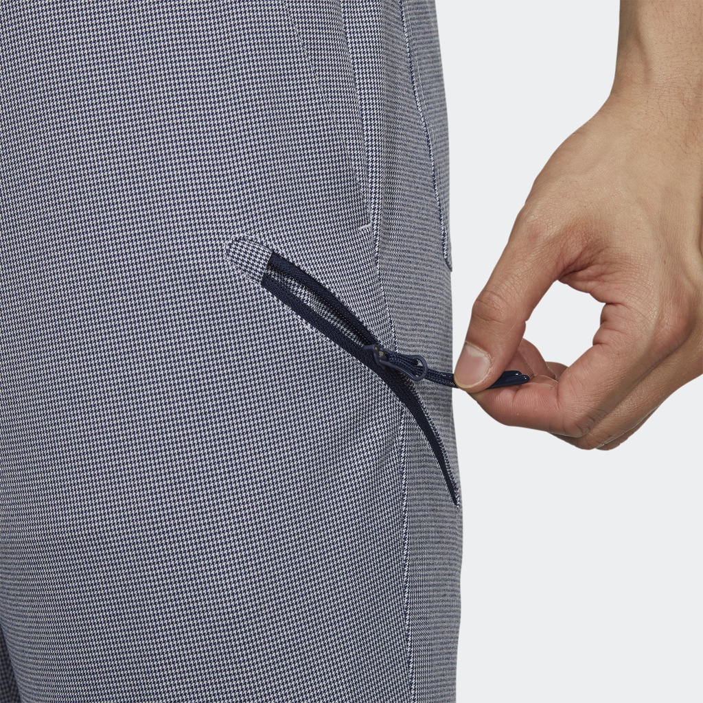 Adidas Đánh gôn Quần Houndstooth Nam trắng HC3790