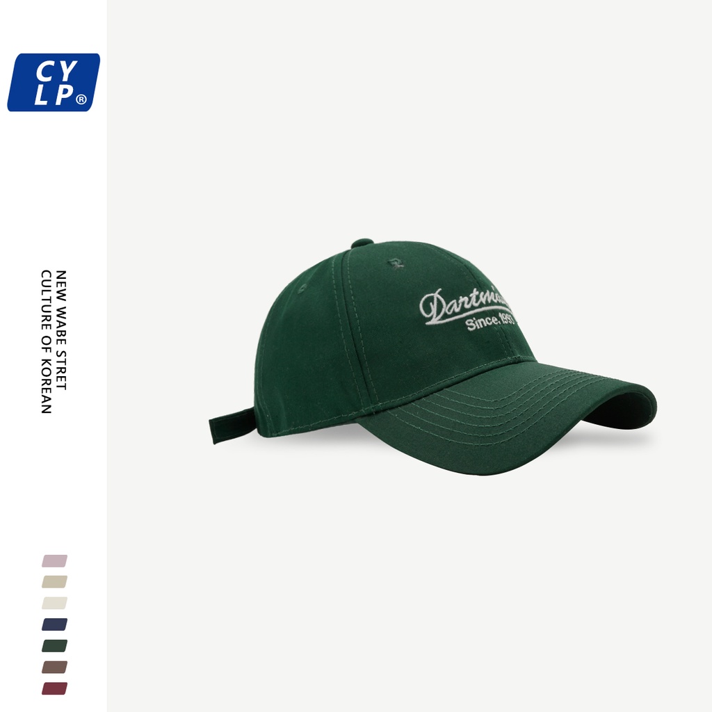 Nón Lưỡi Trai Cứng Thêu Chữ Phong Cách Hàn Quốc Thời Trang Mùa Hè Cho Nam Và Nữ