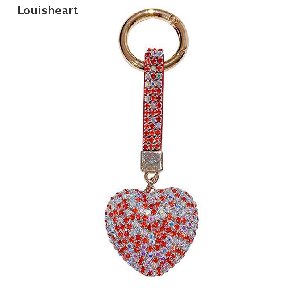 Móc Khóa Hình Trái Tim Đính Đá Louisheart TFG