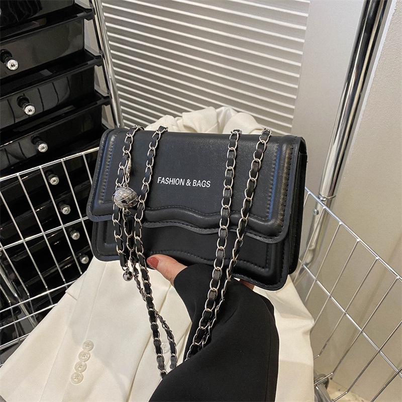 Túi Đeo Chéo Mini Hình Vuông Màu Trơn Đơn Giản Thời Trang 2023 Cho Nữ