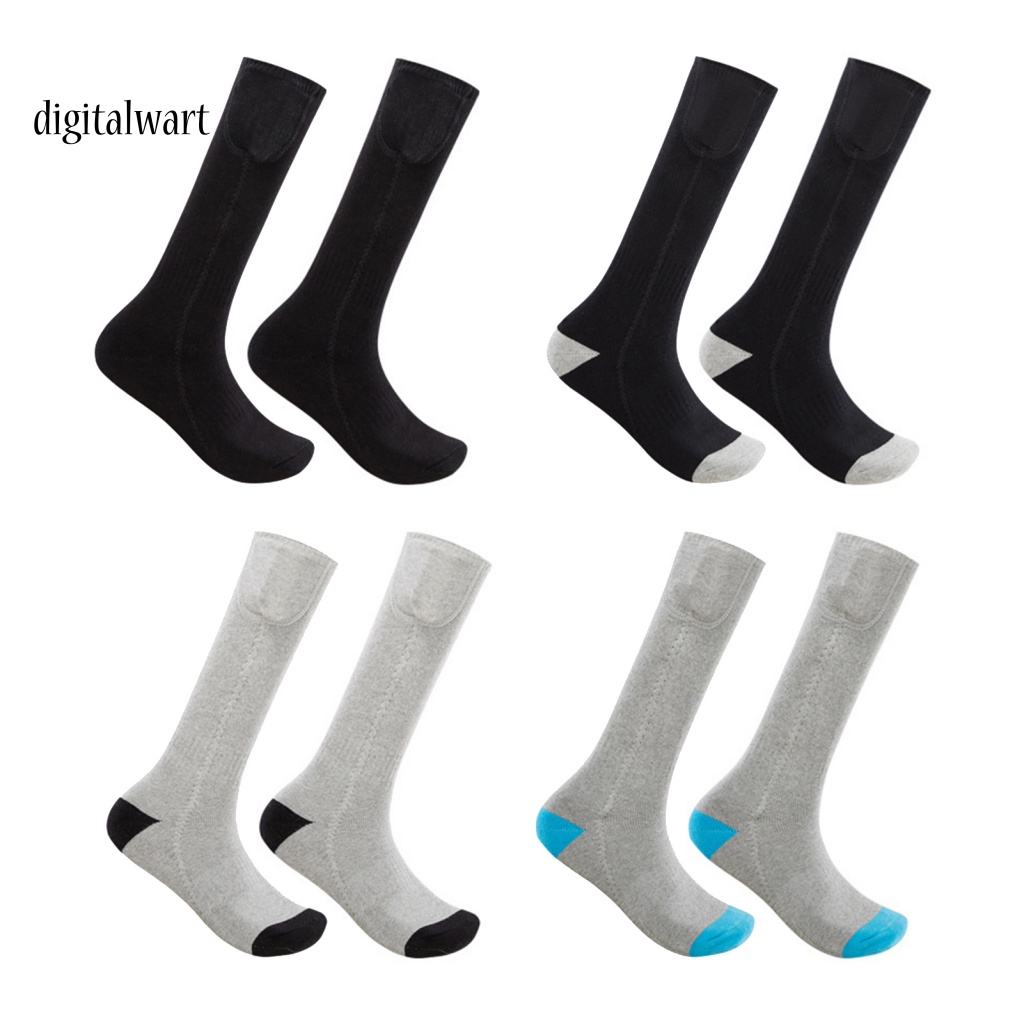 Kỹ Thuật Số| 1 Bộ Vớ Cotton Cao Đến Gối 3 Bánh Răng Giữ Ấm Nhanh Chóng Sạc Lại Được Dành Cho Mùa Đông