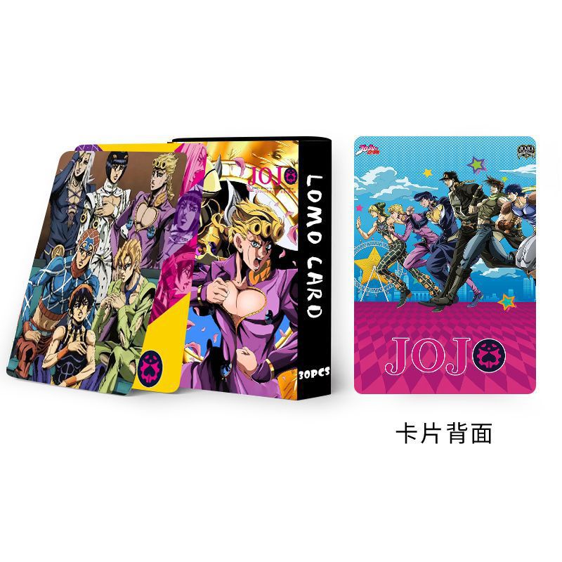 JoJo's Bizarre Adventure Lomo Card Jojo Double-sided Color Printing Photocard
