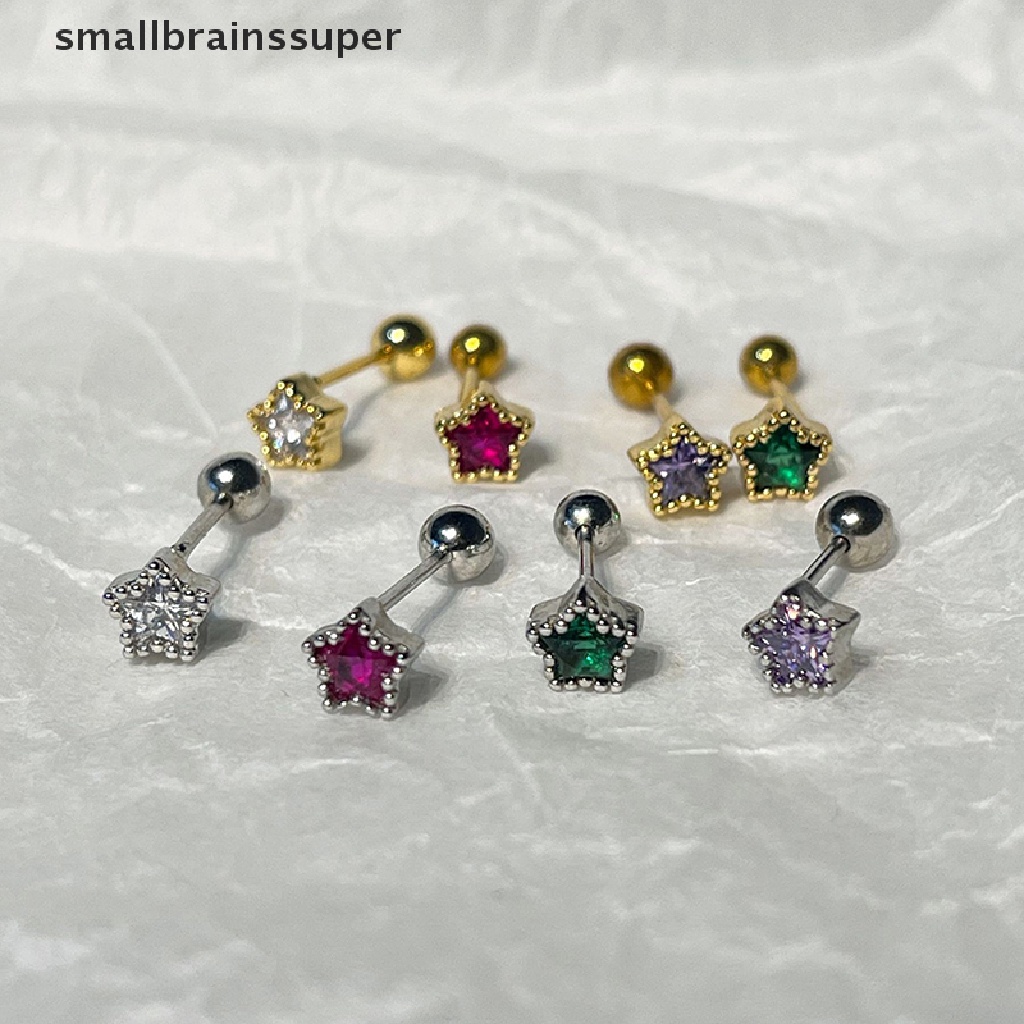 1 Đôi Khuyên Tai Nữ Đính Đá Thời Trang