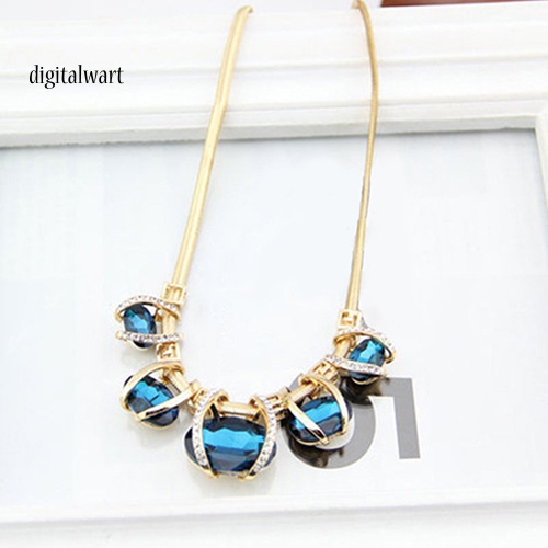 Kỹ Thuật Số| Vòng cổ HợP Kim ĐíNh Đá LấP LáNh ThờI Trang