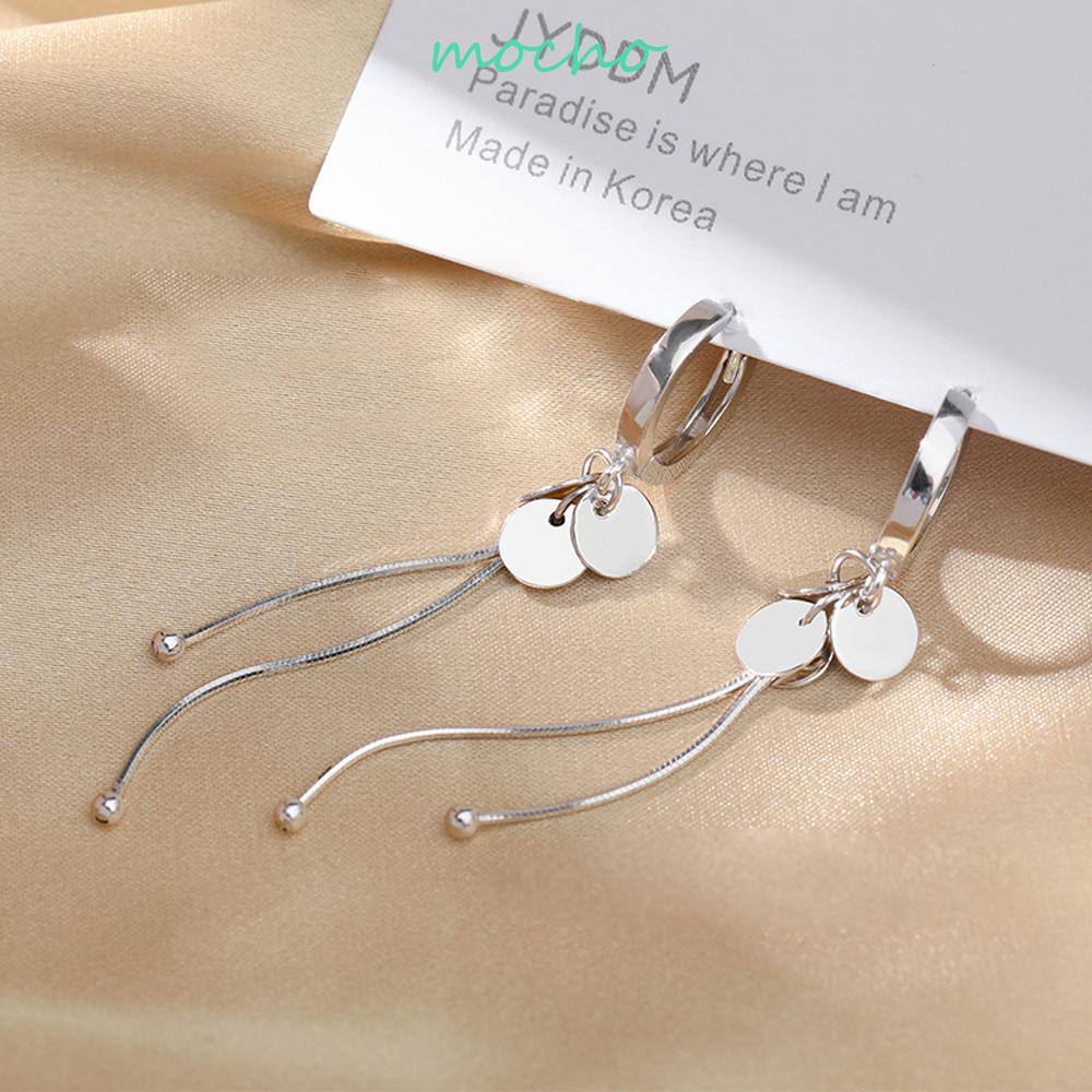 Bông Tai Hình Tròn Thiết Kế Mới Cao Cấp Thời Trang Dành Cho Nữ