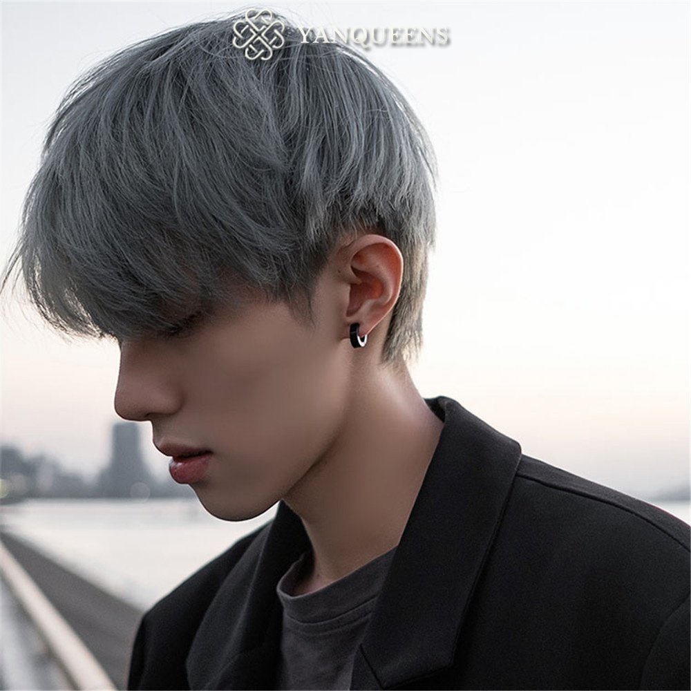 Khuyên tai bằng thép titan phong cách hip hop retro Hàn Quốc cho nam Yanqueens Trang sứ Quà tặng