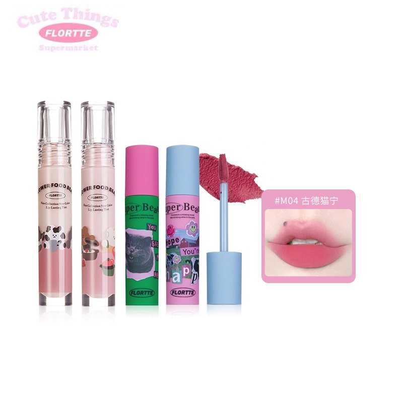FLORTTE Son Môi FLORTTE / Son Kem Lì Cao Cấp Dành Cho Nữ