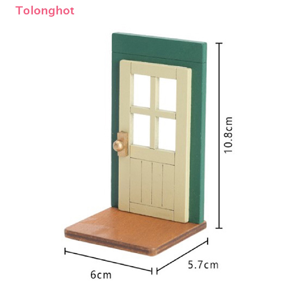 Mô Hình Cửa Giáng Sinh Mini Tỉ Lệ 1: 12 Trang Trí Nhà Búp Bê