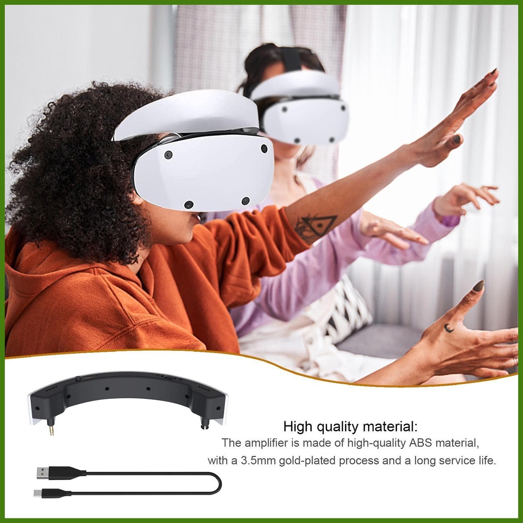 Loa Ngoài PSVR2 Kèm Cáp Sạc Cho PS VR2