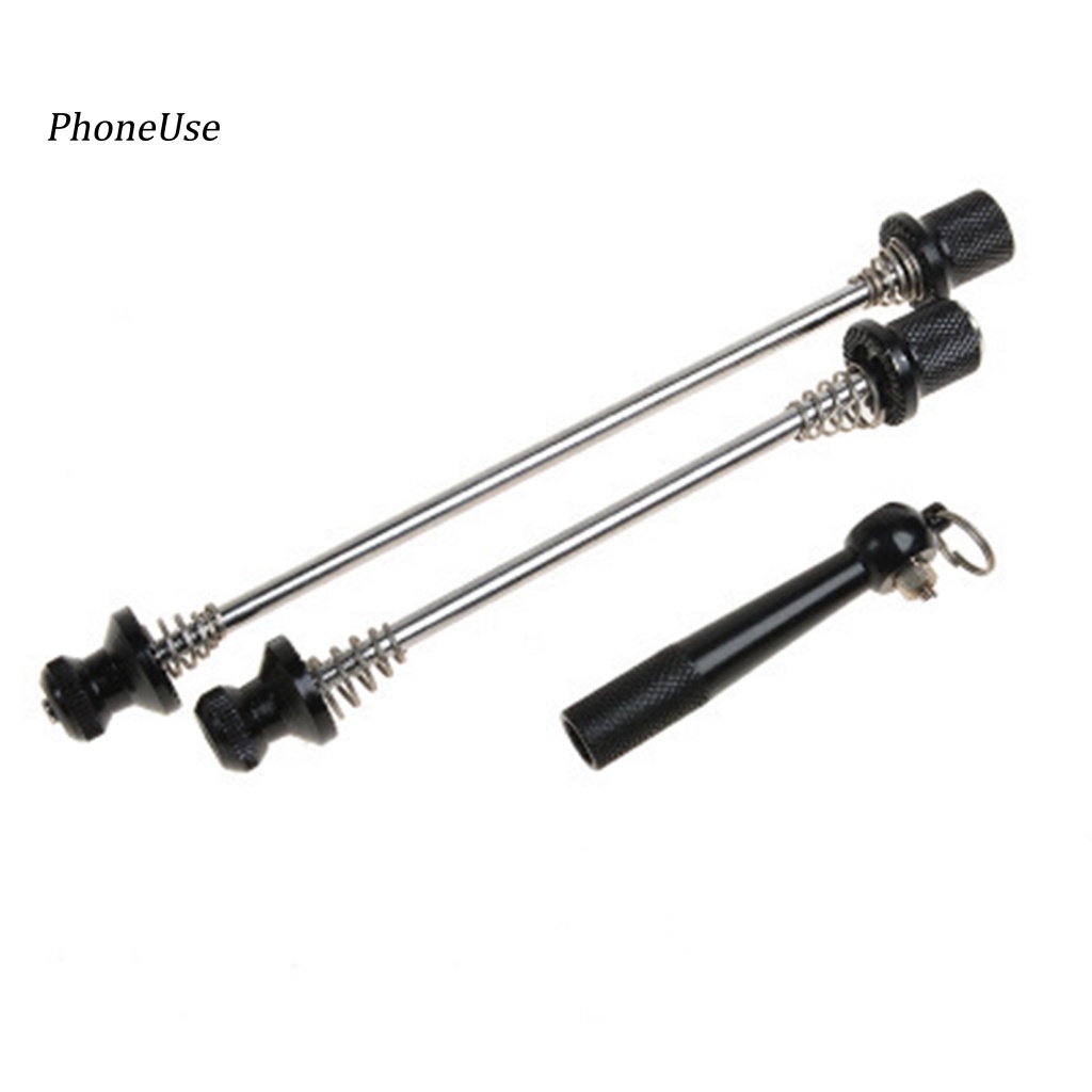 Pu Bộ Trục Trước Và Sau Xe Đạp Siêu Nhẹ Tháo Gỡ Nhanh Chống Trộm