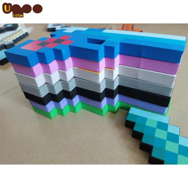 Đồ Chơi Mô Hình Nhân Vật Ax Hamaxe Swords Trong Game Minecraft Bằng Xốp EVA