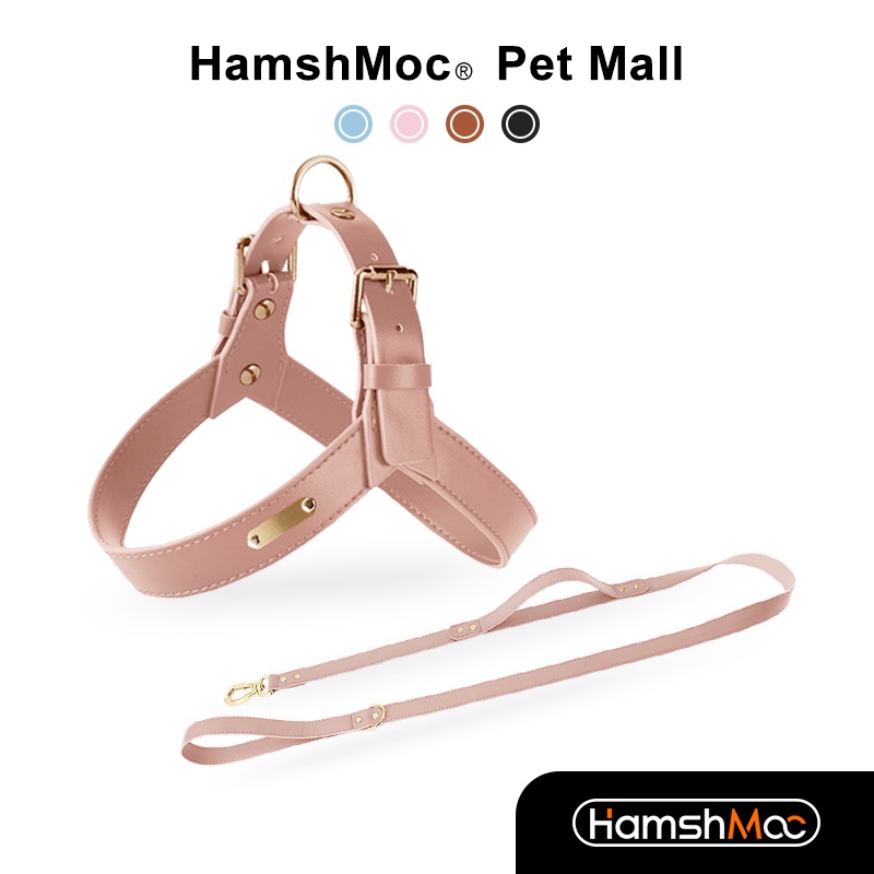 HamshMoc Bộ Dây Dắt Chó Đi Dạo Có Thể Điều Chỉnh Thoải Mái Bền Bỉ Với Tay Cầm Điều Khiển Dễ Dàng Cho Chó Vừa
