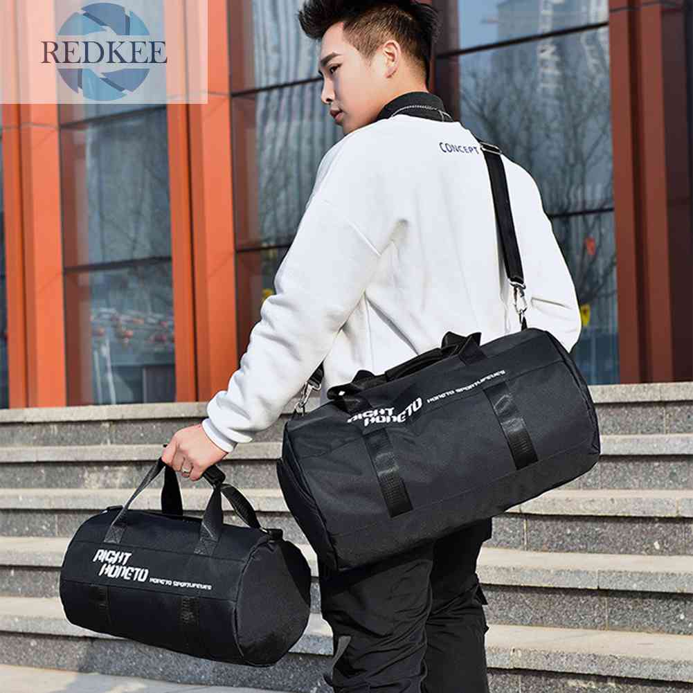 Túi Đựng Đồ Chia Ngăn Khô Ướt Bằng Polyester Sức Chứa Lớn Tiện Dụng Cho Nam Và Nữ