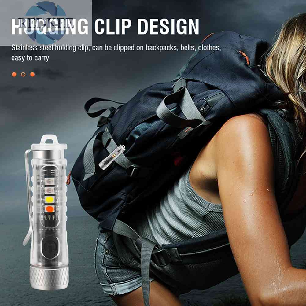 Móc Khóa Đèn Pin LED Mini XPG2 UV 395nm 400lm