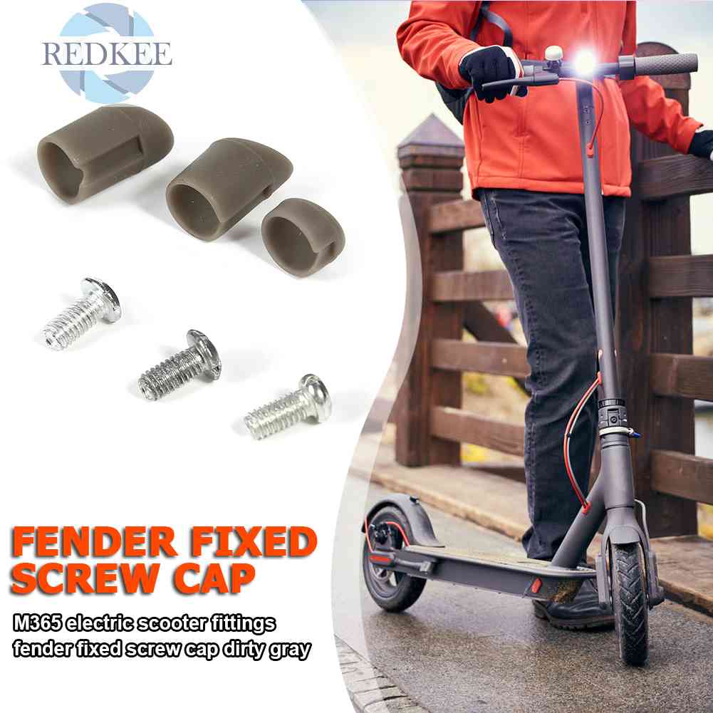 FENDER Set 3 Tấm Chắn Bùn Cao Su M365 Cho Xe Điện