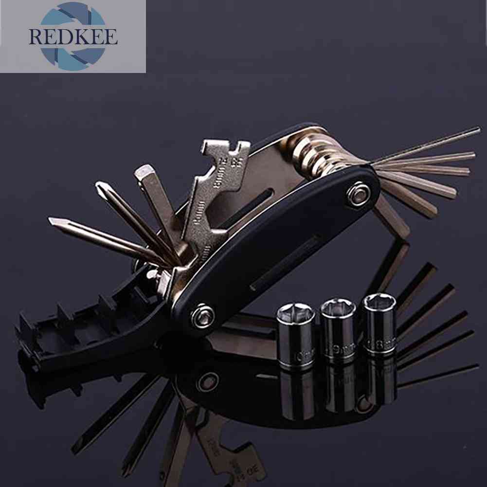 Bộ Dụng Cụ Sửa Chữa Xe Đạp 15 Trong 1 Tiện Lợi