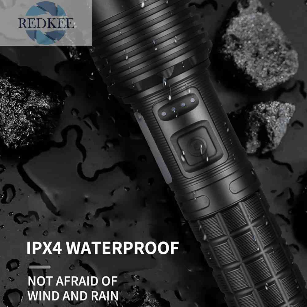 Đèn Pin XHP50 LED 1000lm Chống Thấm Nước Tiện Dụng Cho Cắm Trại Leo Núi