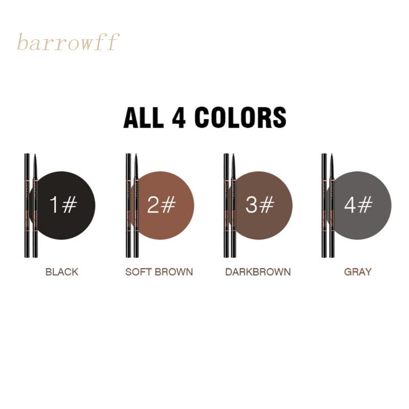 Chì Kẻ Mày Dạng Vặn Kháng Nước Và Lâu Trôi Langmanni Với Đầu Cọ Chải Tiện Dụng