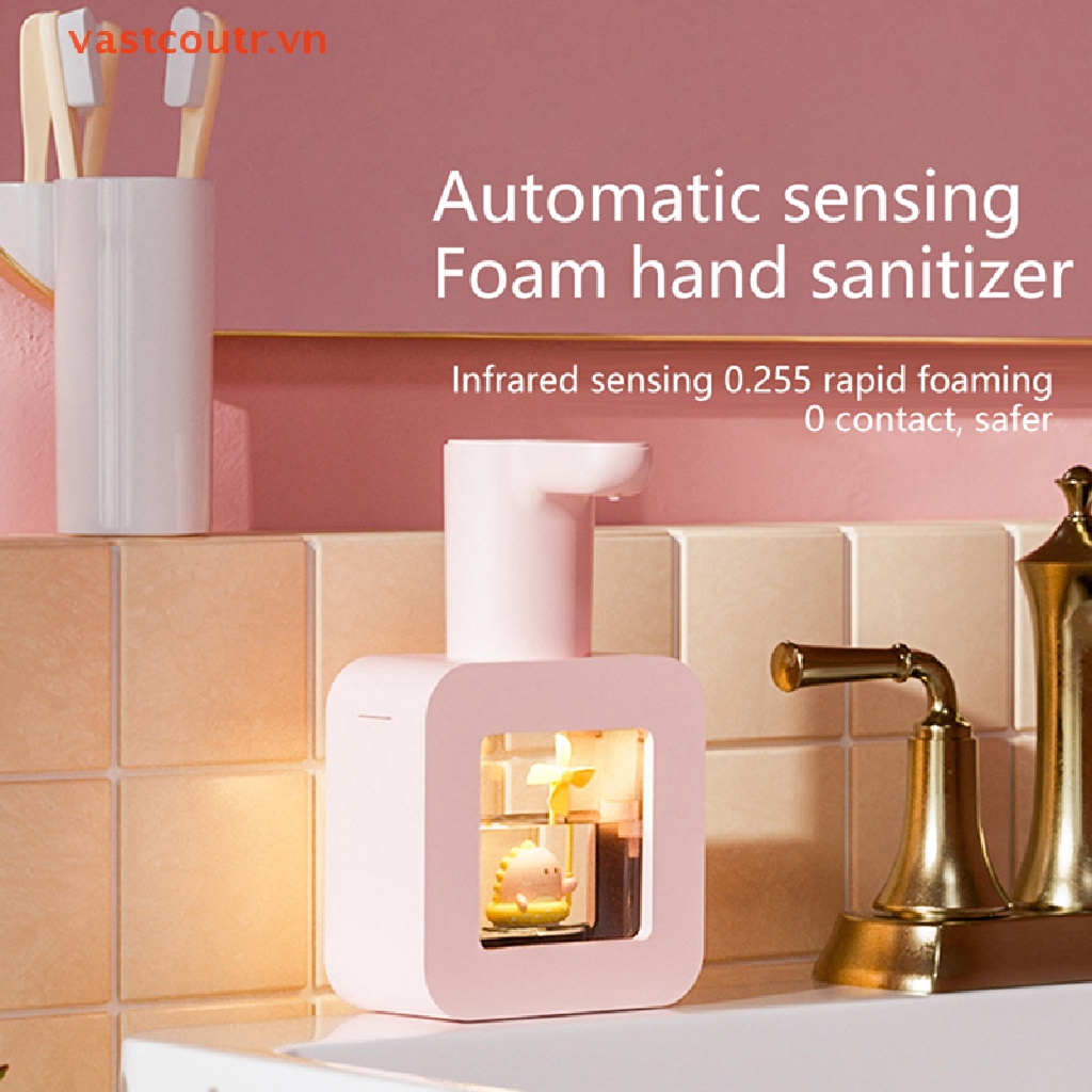 1 Ống Bơm Xà Phòng Rửa Tay Tự Động Bằng Bọt Biển