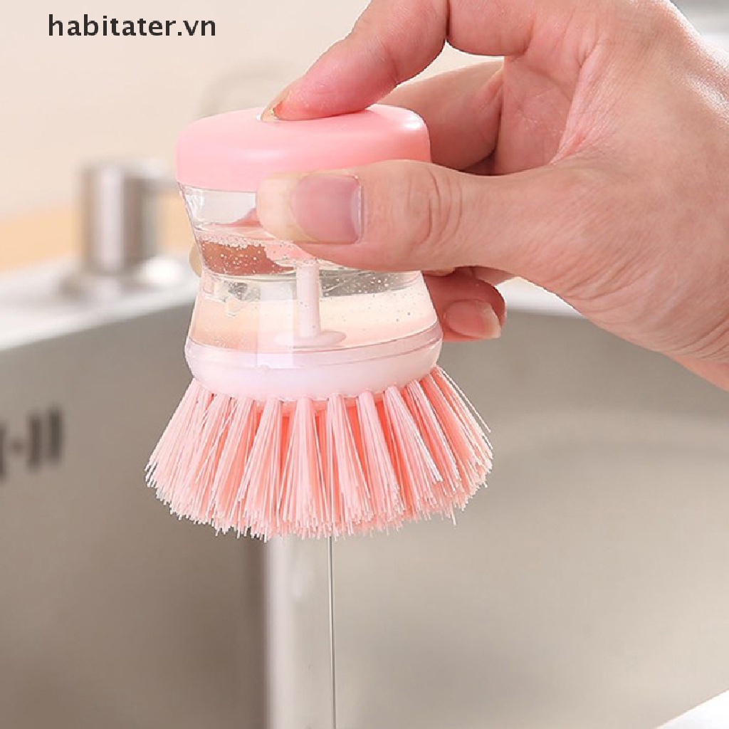Bàn Chải Chà Rửa Chén Dĩa Chảo Tự Động Thêm Phụ Kiện Nhà Bếp l VN
