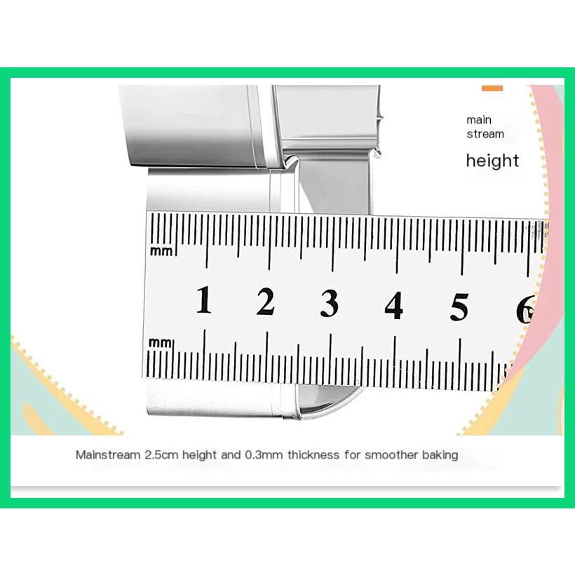 Khuôn Làm Bánh Quy Bằng Thép Không Gỉ Siêu Bền Chống Trầy Xước Họa Tiết Hoạt Hình Dễ Thương DIY