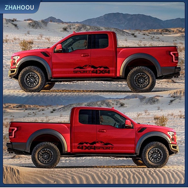 ☃Nhà Cửa☃ 1 Cặp Miếng Dán Trang Trí Xe Hơi D-1673 Họa Tiết Ngọn Núi Độc Đáo