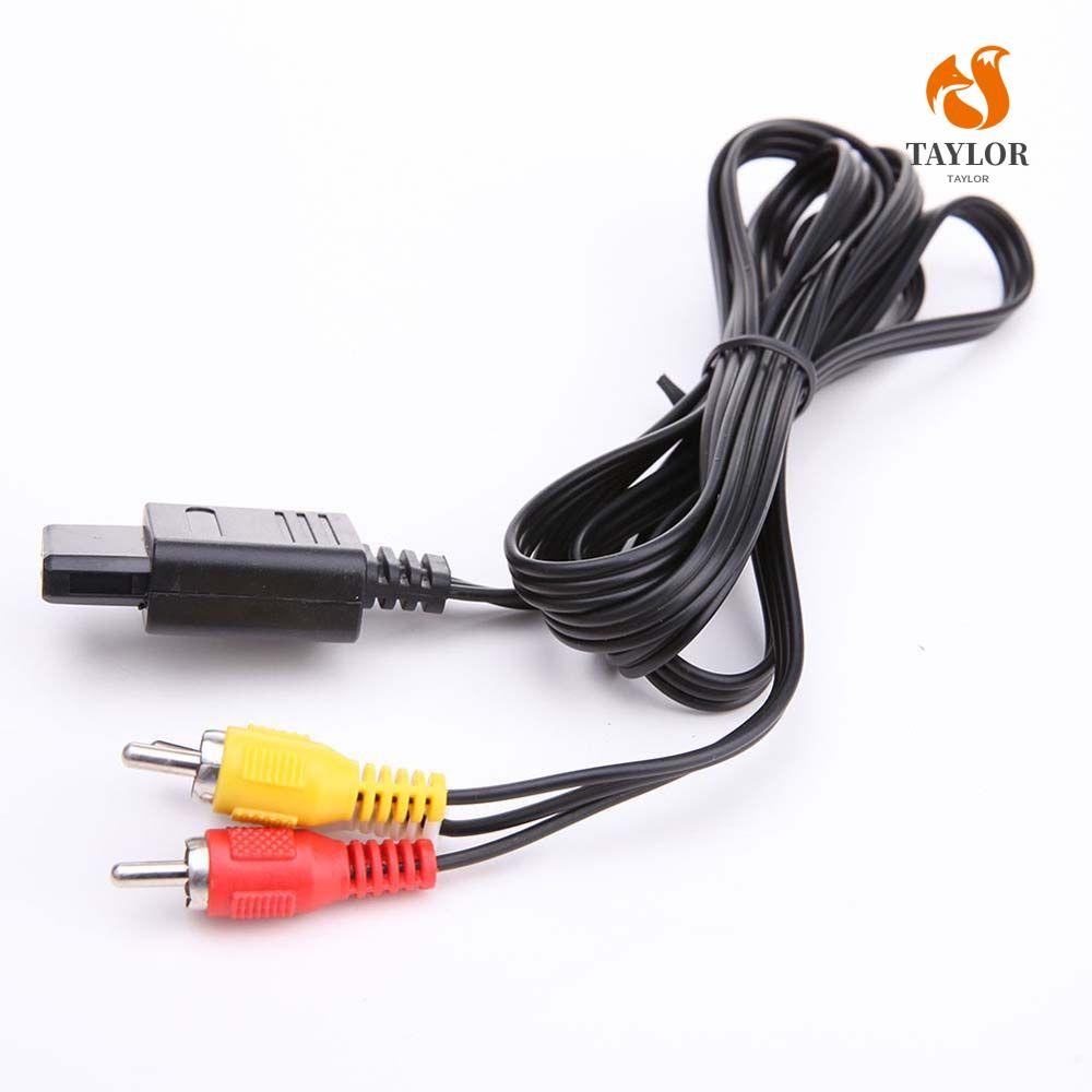 Dây Cáp AV Sang RCA Chất Lượng Cao Cho Máy Chơi Game Nintendo 64 RCA TV TAYLOR1