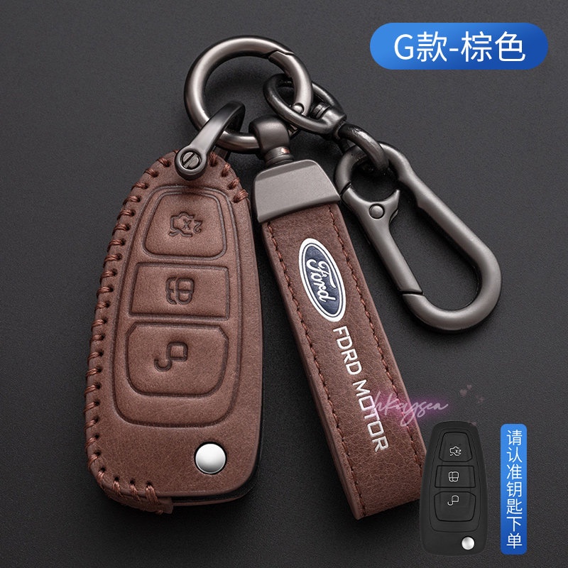 Vỏ Bảo Vệ Chìa Khóa Cho Xe Hơi Ford Focus 2 3 MK3 ST RS Ecosport Kuga Escape Fiesta C-Max S-Max Mondeo